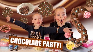 DIY ZELF EEN CHOCOLADELETTER MAKEN  andere CHOCOLADE TRAKTATIES ♥DeZoeteZusjes♥ [upl. by Okimat]