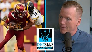 How Steelers defense contained Jayden Daniels in Week 10  Chris Simms Unbuttoned  NFL on NBC [upl. by Bree905]