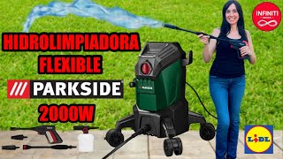 HIDROLIMPIADORA FLEXIBLE PARKSIDE 2000W [upl. by Orteip901]