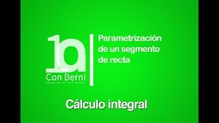 Parametrización de un segmento de recta  Ejercicio 2 [upl. by Latricia]