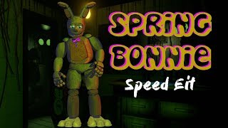 SPRINGBONNIE Speed Edit FNaF 3 [upl. by Allimak]