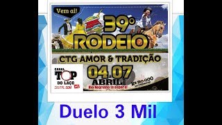 39º RODEIO CTG AMOR amp TRADIÇÃO  RIO NEGRINHO  SC  Ao vivo CANAL TOP DO LAÇOinscrevase [upl. by Aisela7]