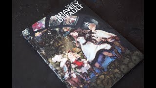 The Art of Bravely Default book fip [upl. by Resay]