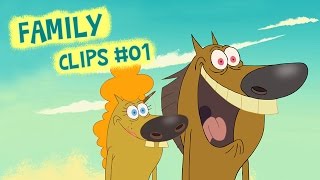 Zig amp Sharko  Family Clips1  HD [upl. by Stedmann]