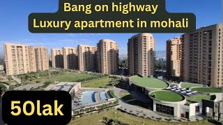 15floors 34 bhk flat bang on Highway at mohali ready to move [upl. by Toogood476]