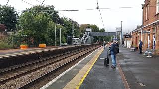 7 carriages scotrail class 380 high speed through Johnstone [upl. by Borman]