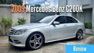 2009 Mercedes Benz C200 Kompressor W204 C Class Review [upl. by Nomzzaj]