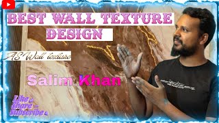 Unique wall texture design [upl. by Callahan17]