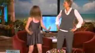 Elle Fanning  Ellen Show  Just Dance [upl. by Llednol]