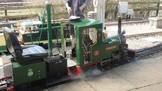 HD Golding Spring Miniature Railway Buckinghamshire Railway Centre Quainton Aylesbury [upl. by Roer]