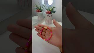 Coral bracelet⭐️✨🎀 beadedjewelery seedbeadbracelet jewelrymaking beadspinner [upl. by Sapienza703]