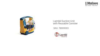 Laerdal Suction Unit with Reusable Canister 78000003 [upl. by Ennaylime]