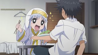 A Certain Magical Index Dub  Index staying in Toumas place [upl. by Krauss]