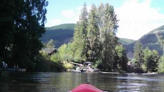 Kayaking Cowichan River Vancouver Island [upl. by Abner]