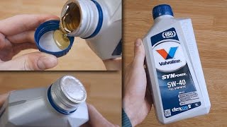 Valvoline SynPower MST 5W40 C3 Jak wygląda oryginalny olej [upl. by Cristal]