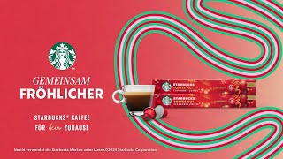 Gemeinsam fröhlicher mit dem Starbucks® Weihnachtsgenuss [upl. by Meakem]