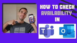How to check someones calendar in Microsoft Outlook and Microsoft Teams [upl. by Kelvin]