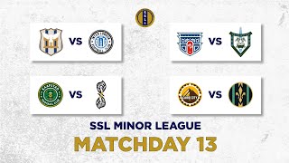 Simulation Soccer League  Season 17  Minor League  Matchday 13 [upl. by Nostrebor72]