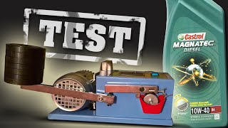 Castrol Magnatec Diesel 10W40 Engine oil test Piotr Tester [upl. by Orabelle393]