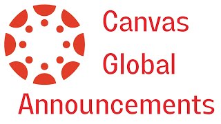 How to Send Canvas Global Announcements [upl. by Aiveneg]