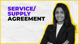 Service and Supply Agreements BizWiser [upl. by Yknarf]