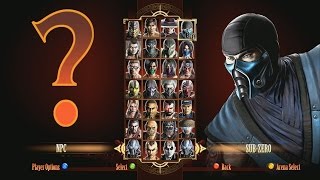 Mortal Kombat 9 X Ray on NPC [upl. by Vadim]