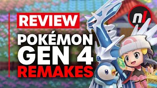 Pokémon Brilliant Diamond amp Shining Pearl Nintendo Switch Review  Are They Worth It [upl. by Euqinom]