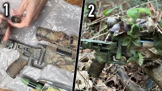 Mastering Ghillie Crafting Wrapping Your Airsoft Sniper for Stealth in the Field [upl. by Emirak]