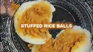 Stuffed Rice Balls Recipe By Food Craze [upl. by Nimrak363]