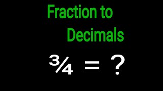 Convert any Fraction to a Decimal  Pre  Algebra  Math Antics [upl. by Adnalor]