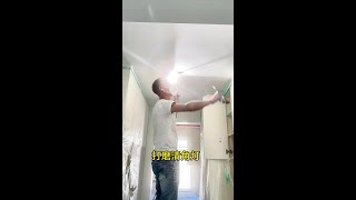 Painter Applying putty  Puttying for renovation putty 241103 [upl. by Migeon640]