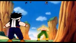 DBZ Tien Shinhan Tries to Avenge Chiaotzu Against Nappa HD [upl. by Vinni]