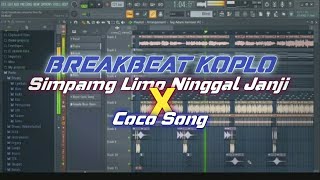 BREAKBEAT KOPLO🔥 Simpang Limo Ninggal Janji X Coco Song [upl. by Petua]