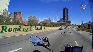 WORLD RIDE 2017  EP91  ROAD TO COLUMBUS [upl. by Ayaladnot]