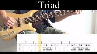 Triad Tool  Bass Cover With Tabs by Leo Düzey [upl. by Adas]