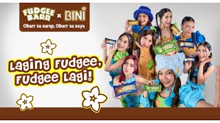 Fudgee Barr x BINI  Laging Fudgee FudgeeLagi Launch Video [upl. by Fesuy926]