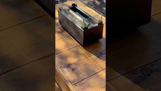 Fire pit in a table DIY [upl. by Anihs]