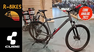 CUBE ANALOG 2022  flashgrey´n´red  SRAM SX  29 inch WALKAROUND [upl. by Adnalohs]