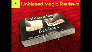 Requested Magic Review  Top 5 Business Card Peeks [upl. by Eelahs]