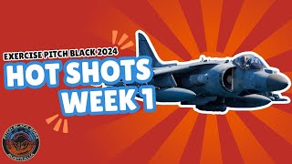 Exercise Pitch Black 24  Hot Shots Week One 🔥🎥 [upl. by Anirtep910]