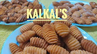 KalKals Recipe  Christmas Special Cookies  त्यौहार पे कलकल बनाये [upl. by Rowena79]