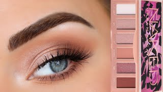 Neutral Eyeshadow Tutorial for Beginners  Using Only 3 Brushes  Urban Decay Naked Sin Palette [upl. by Ereveniug]