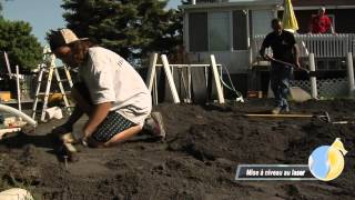 Installation dune piscine hors terre par Piscine Hippocampe [upl. by Wylde]