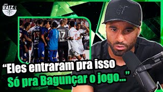 LUCAS FALA SOBRE A BRIGA NA FINAL DA SULAMERICANA 2012 l Cortes Raiz [upl. by Castera]