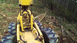 Douglas Logging 635D skidder [upl. by Eddi]