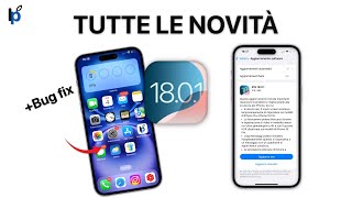 iOS 1801 TUTTE le NOVITÀ [upl. by Hayidan]