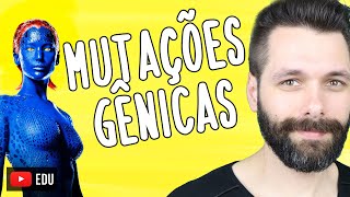 MUTAÇÕES GÊNICAS  Tipos de Mutação  Genética  Biologia com Samuel Cunha [upl. by Chaffinch]