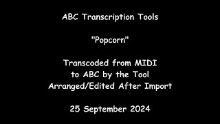 ABC Transcription Tools  quotPopcornquot [upl. by Areyk]