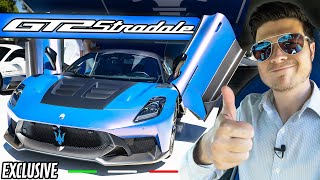 EXCLUSIVE MASERATI GT2 STRADALE FIRST LOOK GETTING BEHIND THE WHEEL [upl. by Arej261]