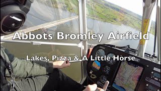 Abbots Bromley Airfield  Lakes Pizza amp A Little Horse  Lets Go Flying  Skyranger Nynja 600 [upl. by Sherill574]